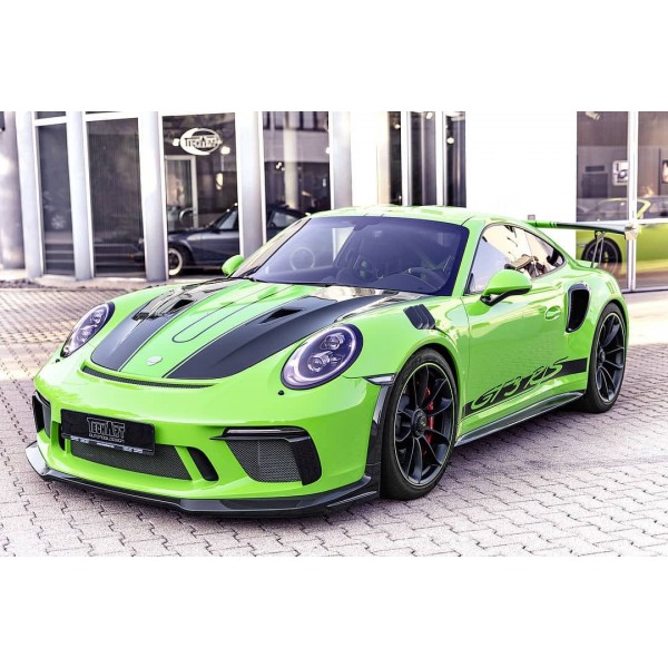 Spoiler Avant Carbone Porsche Gt Rs Techart Suprcars Fr