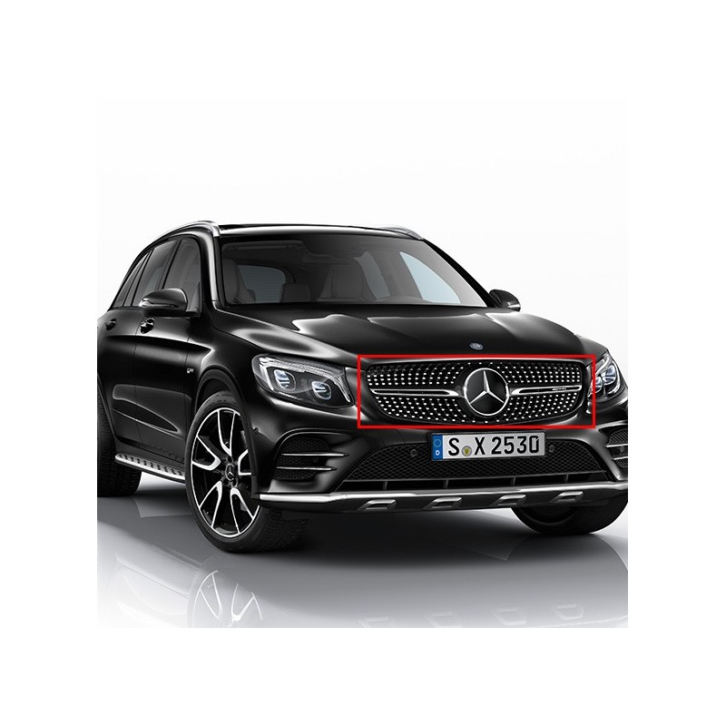 Grille De Calandre Diamant AMG Mercedes GLC X253 2015 2018