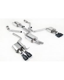 Ligne d'échappement inox à valves Cat-Back MILLTEK pour AUDI SQ5 3,0 TFSI 8R2 (2013-2016)