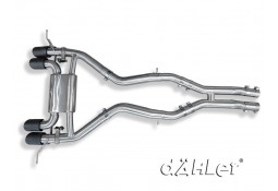 Echappement inox DÄHLER/DAEHLER BMW M4 G82 G83 / M3 G80 G81 (2020+)-Ligne Fap-Back à valves