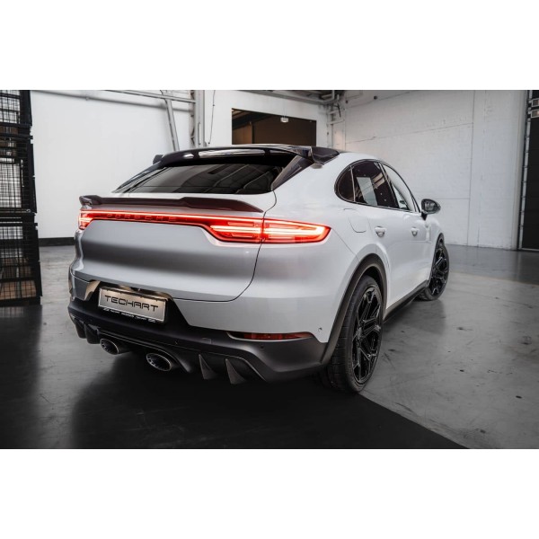 Becquet de coffre TECHART pour Porsche Cayenne V6 Turbo S E-Hybrid GT GTS Coupé E3 9YA (2019-2023)