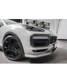 Extensions de pare-chocs avant TECHART pour Porsche Cayenne Turbo GT Coupé E3 9YA (2021-2023)