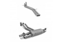 Echappement TUBI STYLE pour Porsche Cayenne 3.0 S / E-Hybrid & 4.0 S / S-E-Hybrid/ Turbo E3 PA 9YB (2023+)- Ligne à valves