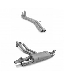 Echappement TUBI STYLE pour Porsche Cayenne 3.0 S / E-Hybrid & 4.0 S / S-E-Hybrid/ Turbo E3 PA 9YB (2023+)- Ligne à valves