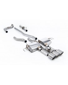 Ligne d'échappement inox Cat-Back à valves MILLTEK pour Honda Integra Type S (DE5) 2,0T 320Ch (2023+)(Sport+)