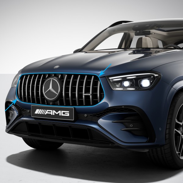 Calandre Panamerica GLE53 AMG pour Mercedes GLE Coupé & SUV Pack AMG (C/V167) (07/2023+)