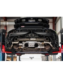 Silencieux d'échappement inox à valves MILLTEK pour Porsche 991.2 3.0 Carrera T / S / GTS PSE (2015-2019)