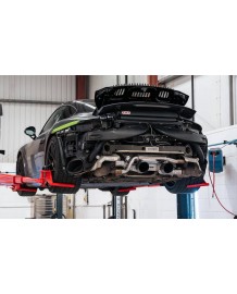 Silencieux d'échappement inox à valves MILLTEK pour Porsche 991.2 3.0 Carrera T / S / GTS PSE (2015-2019)