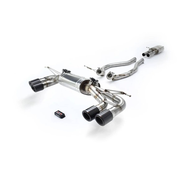 Echappement sport inox QUICKSILVER pour Land Rover DEFENDER P525 110 V8 (2020+)-Ligne FAP-Back à valves