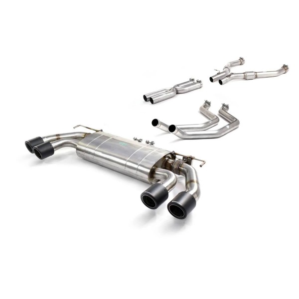 Echappement sport inox QUICKSILVER pour Range Rover Sport P530 V8 L461 (2022+)-Ligne FAP-Back à valves