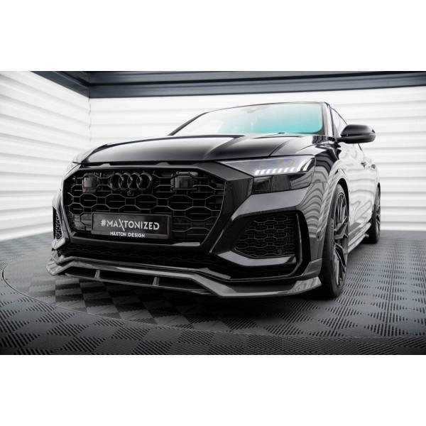 Spoiler avant Carbone pour AUDI RSQ8 (2019-2023)(Maxton Design)