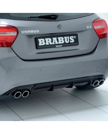 Diffuseur arrière BRABUS pour Mercedes Classe A W176 sans Pack AMG (2012-08/2015)