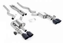 Ligne d'échappement inox Cat-Back à valves MILLTEK pour Ford Mustang MK7 5.0 V8 Dark Horse S650 FastBack (2024+)