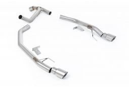 Tubes d'échappement MILLTEK pour FORD Ranger 2,0 TDCI 205Ch Diesel (2022+)(Look Raptor)