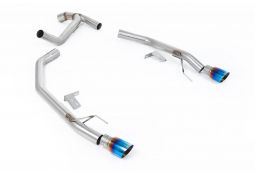 Tubes d'échappement MILLTEK pour FORD Ranger 2,0 TDCI 205Ch Diesel (2022+)(Look Raptor)