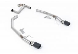 Tubes d'échappement MILLTEK pour FORD Ranger 2,0 TDCI 205Ch Diesel (2022+)(Look Raptor)