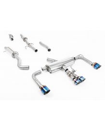 Ligne d'échappement inox Cat-Back primaire MILLTEK à valves TOYOTA Corolla GR 1,6T (2023+)