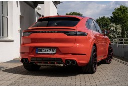 Extension Diffuseur Arrière " carbone" TECHART pour Porsche Cayenne SUV & Coupé avec SportDesign (E3 II/9YB) (2024+)