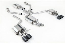 Ligne d'échappement inox à valves Cat-Back MILLTEK pour AUDI SQ5 3,0 TFSI 8R2 (2013-2016)