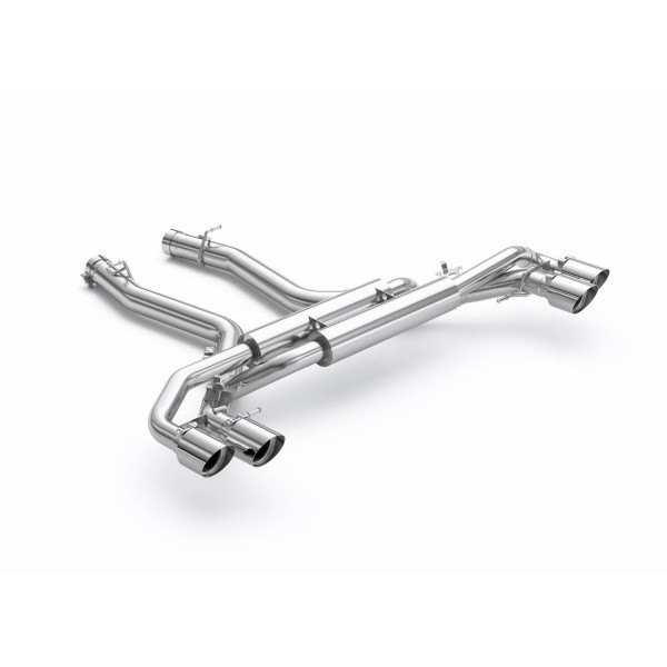 Echappement inox EISENMANN pour BMW M8 COMPETITION F93 Gran Coupé (2019+)-Silencieux à valves