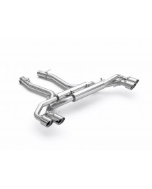 Echappement inox EISENMANN pour BMW M8 COMPETITION F93 Gran Coupé (2019+)-Silencieux à valves