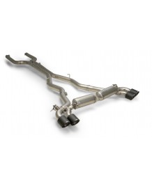 Echappement inox REMUS pour BMW M8 Competition F93 Gran coupé (10/2019+)-Ligne Cat-Back à valves Sport