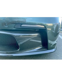 Insert pare-chocs avant Carbone DB Carbon pour Porsche 992 GT3 + Touring (2021+)