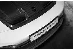 Insert de pare-chocs avant carbone TECHART pour Porsche 992 GT3 (2021+)