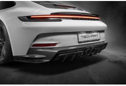 Extension Diffuseur carbone TECHART pour Porsche 992 GT3 (2021+)