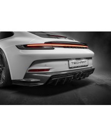 Extension Diffuseur carbone TECHART pour Porsche 992 GT3 (2021+)