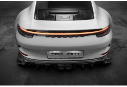 Extension Diffuseur carbone TECHART pour Porsche 992 GT3 (2021+)