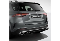 Diffuseur arrière + embouts échappements GLE63 AMG pour Mercedes GLE SUV V167 Pack AMG Facelift (07/2023+)