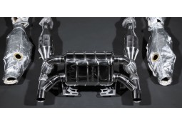 Echappement inox CAPRISTO pour FERRARI 430 Scuderia- Silencieux à valves + Catalyseurs sport