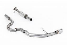 Ligne d'échappement inox Cat-Back MILLTEK pour FORD Bronco 2,3l i4 / 2,7l V6 Ecoboost 4 portes 6th Gen (2021+)