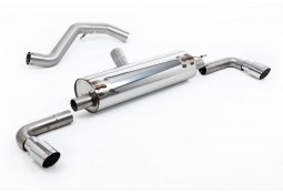 Ligne d'échappement inox FAP-Back MILLTEK pour INEOS Grenadier B57 B58 3.0 I6 Turbo Essence & Diesel (2023+)