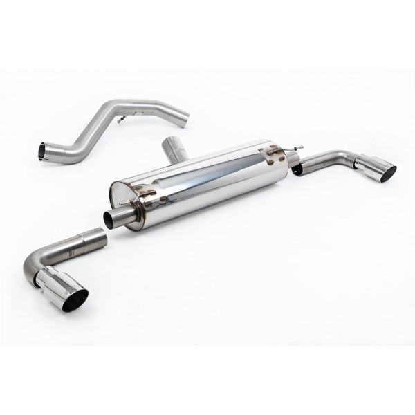 Ligne d'échappement inox FAP-Back MILLTEK pour INEOS Grenadier B57 B58 3.0 I6 Turbo Essence & Diesel (2023+)