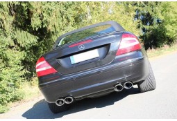 Echappement FOX Mercedes CLK Toutes motorisations (W209) -Silencieux 4 Sorties look AMG