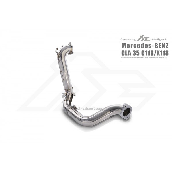 Downpipe + Suppression Catalyseurs inox Fi EXHAUST Mercedes A35 AMG (W177) (2018+)