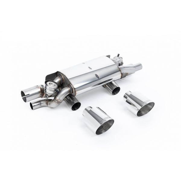 Silencieux d'échappement inox à valves MILLTEK pour Porsche 991.2 3.0 Carrera T / S / GTS PSE (2015-2019)