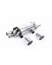 Silencieux d'échappement inox à valves MILLTEK pour Porsche 991.2 3.0 Carrera T / S / GTS PSE (2015-2019)