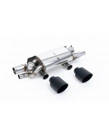 Silencieux d'échappement inox à valves MILLTEK pour Porsche 991.2 3.0 Carrera T / S / GTS PSE (2015-2019)