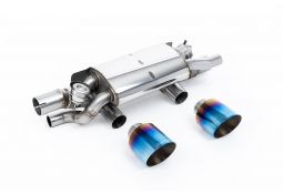 Silencieux d'échappement inox à valves MILLTEK pour Porsche 991.2 3.0 Carrera T / S / GTS PSE (2015-2019)