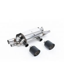 Silencieux d'échappement inox à valves MILLTEK pour Porsche 991.2 3.0 Carrera T / S / GTS PSE (2015-2019)