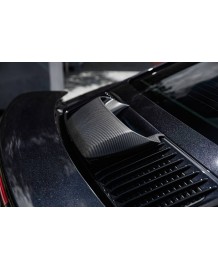 Prise d'air capot arrière Carbone TECHART pour Porsche 991.2 Turbo / Turbo S