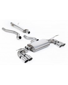 Ligne d'échappement inox FAP-Back MILLTEK pour Land Rover Defender 130 3,0 I6 P400 (2023+)(Homologué)