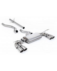 Ligne d'échappement inox FAP-Back MILLTEK pour Land Rover Defender 130 3,0 I6 P400 (2023+)(sport)