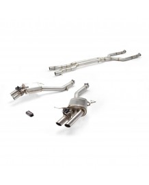 Echappement inox QUICKSILVER pour ROLLS ROYCE Dawn (2016-2023)-Ligne Cat/Fap-Back à valves