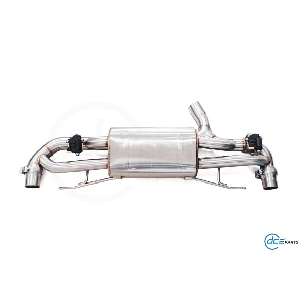 Echappement inox DCE PARTS pour BMW Serie 330e G20 G21 (2019+) - Silencieux à valves