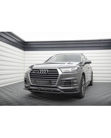 Spoiler / Lame de pare-chocs avant pour AUDI Q7 Non S-line (2015-2019)