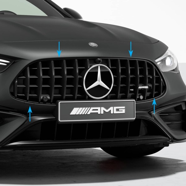 Calandre Panamerica CLE53 AMG Noir pour Mercedes CLE53 AMG Coupé C236 (2023+)